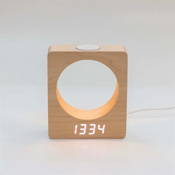 Digital Alarm Clock with Night Light - Digital Alarm Clock with Night Light - Image 2 of 2