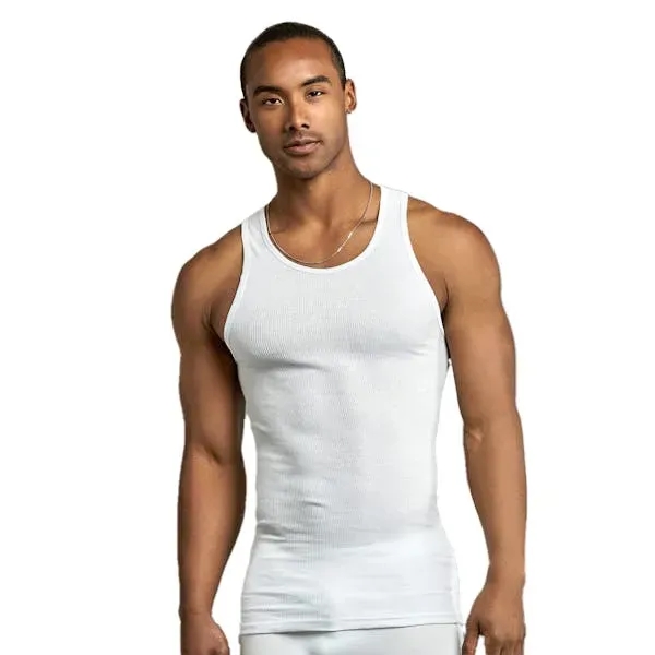 Men's A-Shirts - XL White 3 Pack - Men's A-Shirts - XL White 3 Pack - Image 0 of 0