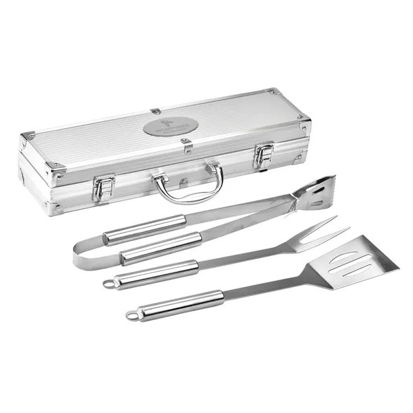 Hard Case 3 Piece BBQ Set - Hard Case 3 Piece BBQ Set - Image 0 of 1