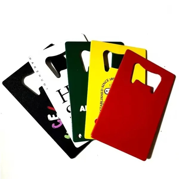 Credit Card Bottle Opener - Credit Card Bottle Opener - Image 2 of 5