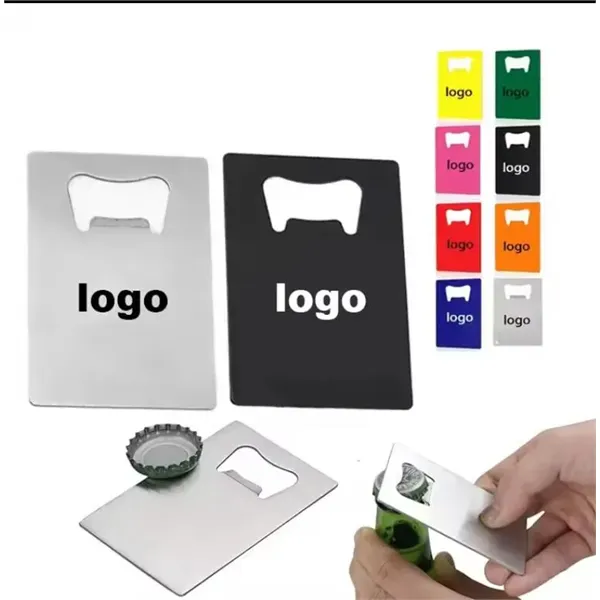 Credit Card Bottle Opener - Credit Card Bottle Opener - Image 0 of 5
