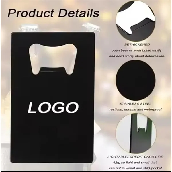 Credit Card Bottle Opener - Credit Card Bottle Opener - Image 4 of 5