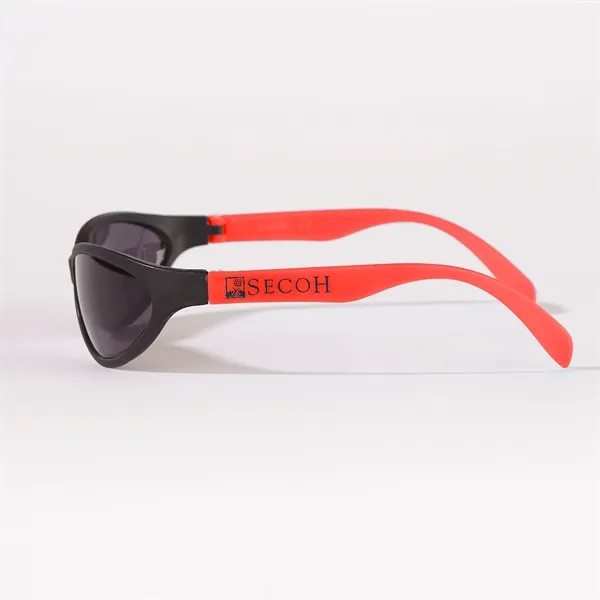 Wave Rubberized Sunglasses - Wave Rubberized Sunglasses - Image 1 of 1