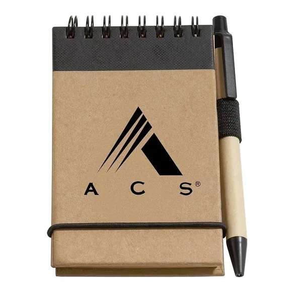Recycled Jotter Pad with Pen - Recycled Jotter Pad with Pen - Image 0 of 1
