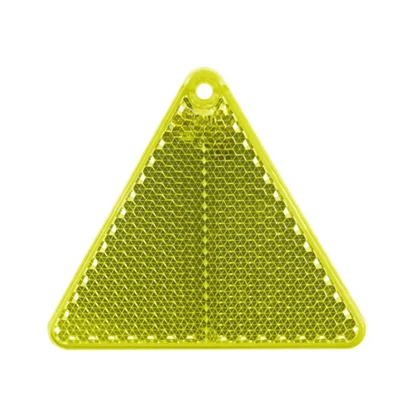 Reflective Triangle Shape Safety Keychain - Reflective Triangle Shape Safety Keychain - Image 1 of 4