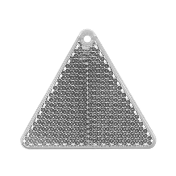 Reflective Triangle Shape Safety Keychain - Reflective Triangle Shape Safety Keychain - Image 2 of 4