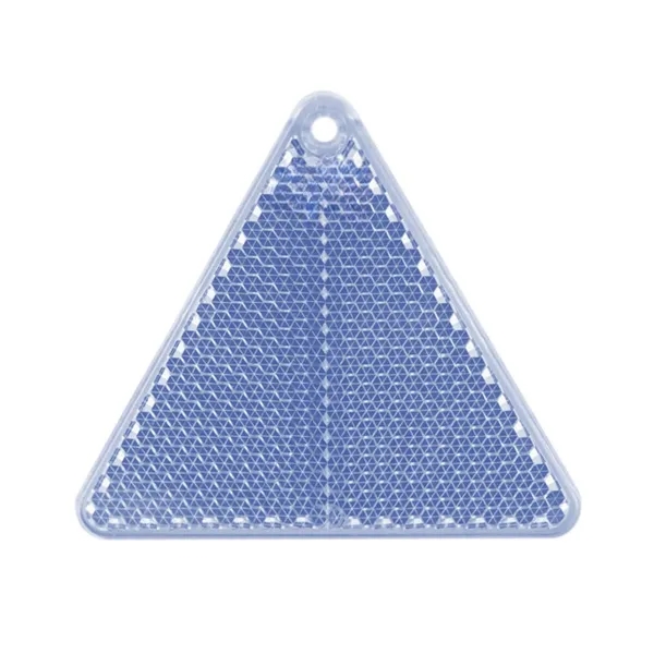 Reflective Triangle Shape Safety Keychain - Reflective Triangle Shape Safety Keychain - Image 3 of 4