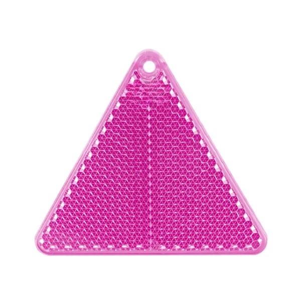 Reflective Triangle Shape Safety Keychain - Reflective Triangle Shape Safety Keychain - Image 4 of 4