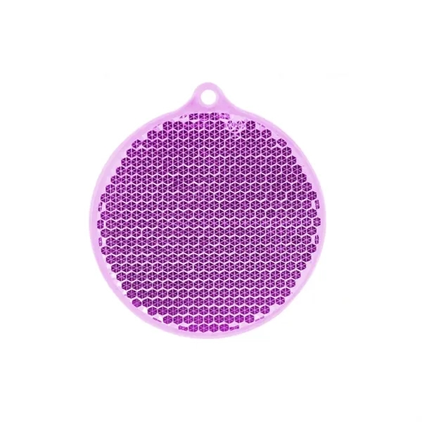 Reflective Circle Shape Safety Keychain - Reflective Circle Shape Safety Keychain - Image 4 of 4