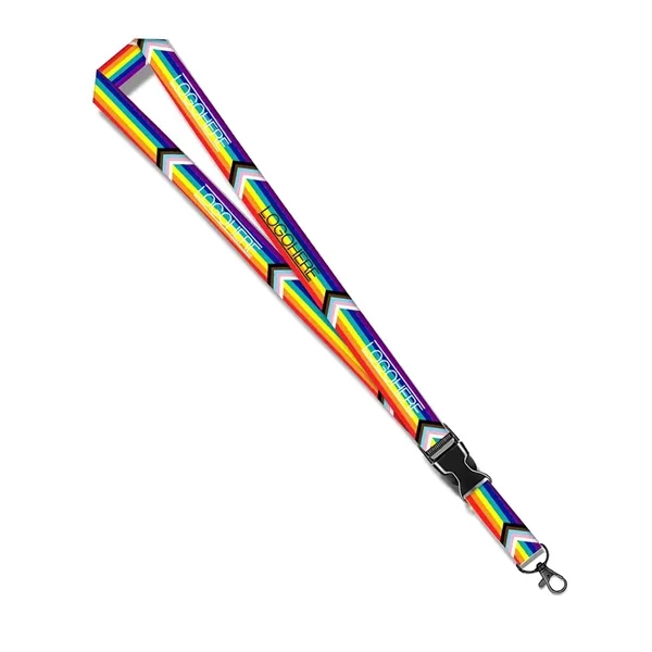 LGBTQ Rainbow Lanyard w/ Safe Breakaway - LGBTQ Rainbow Lanyard w/ Safe Breakaway - Image 0 of 0