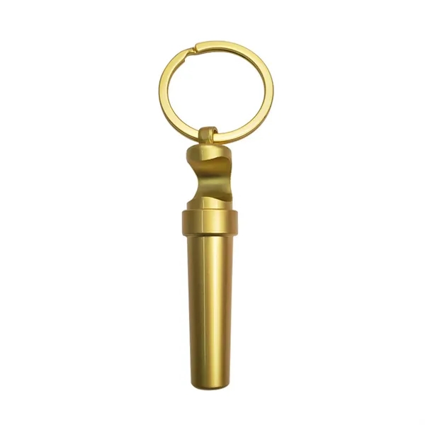 Wine Bottle Opener With Key Ring - Wine Bottle Opener With Key Ring - Image 1 of 4