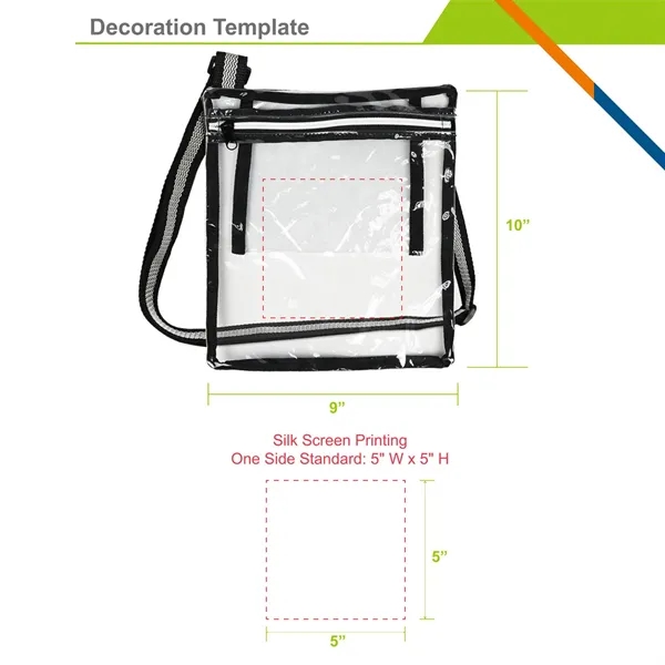 Calor Clear Crossbody Bag - Calor Clear Crossbody Bag - Image 2 of 6