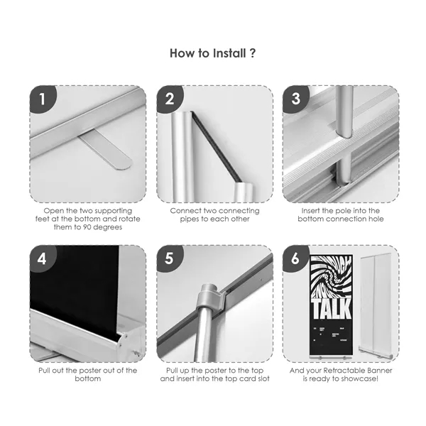 Standard Retractable Banner Kit - Standard Retractable Banner Kit - Image 5 of 5