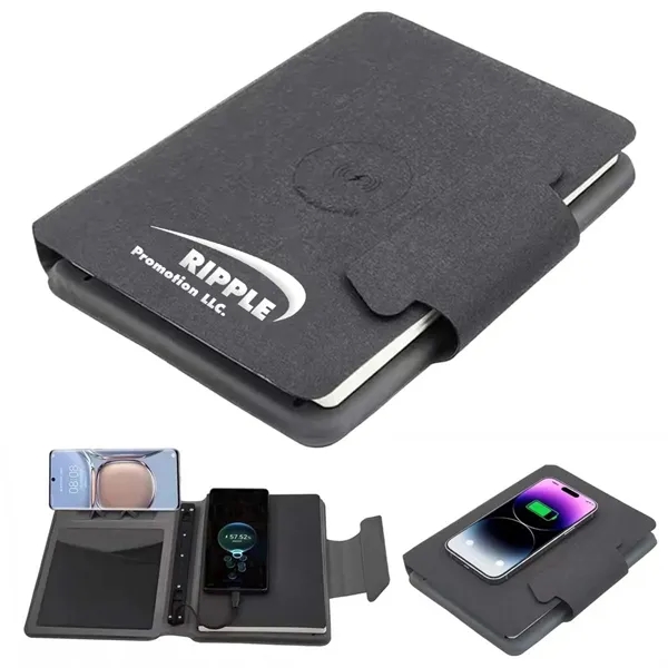 Wireless Charging Storag Portfolios Notebook - Wireless Charging Storag Portfolios Notebook - Image 0 of 1