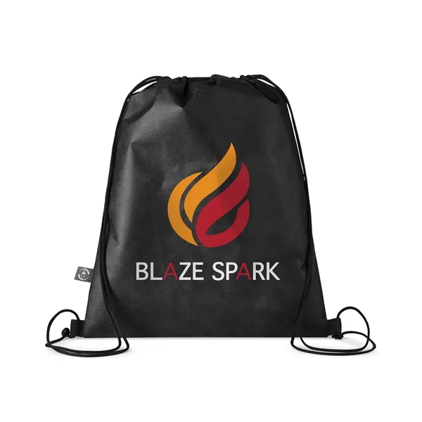 Recycled Non-Woven Drawstring Bag - Recycled Non-Woven Drawstring Bag - Image 3 of 15