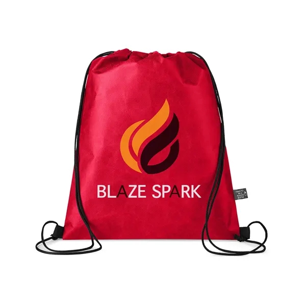 Recycled Non-Woven Drawstring Bag - Recycled Non-Woven Drawstring Bag - Image 8 of 15