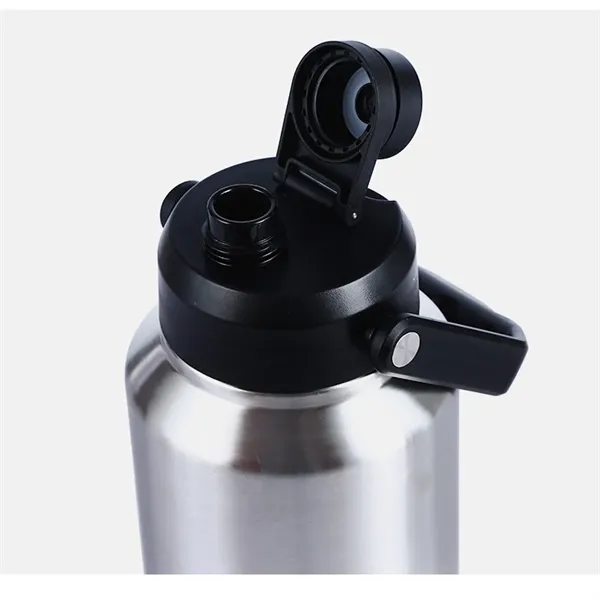 102oz. Insulated Water Bottle Stainless Steel Sports Canteen - 102oz. Insulated Water Bottle Stainless Steel Sports Canteen - Image 8 of 8