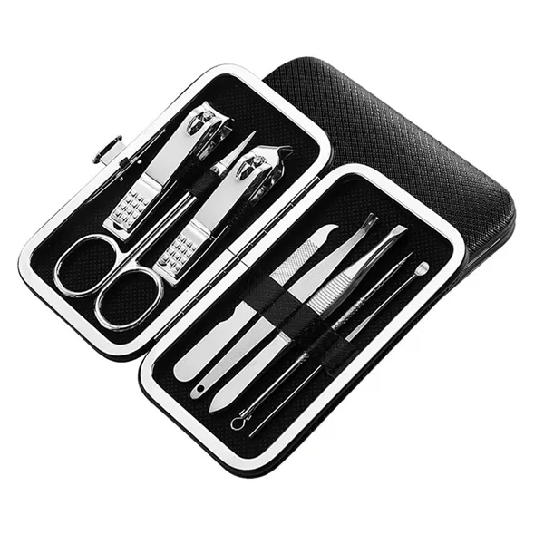 8 In 1 Carbon Steel Nail Clippers Set - 8 In 1 Carbon Steel Nail Clippers Set - Image 3 of 7