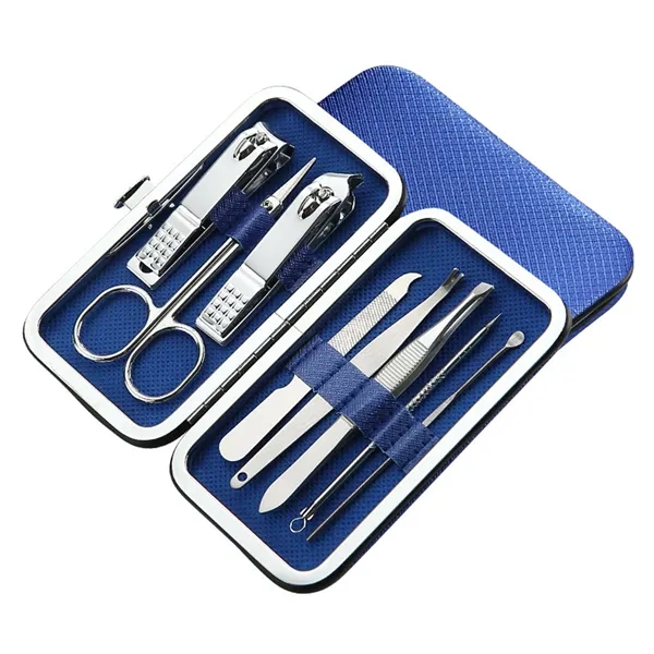 8 In 1 Carbon Steel Nail Clippers Set - 8 In 1 Carbon Steel Nail Clippers Set - Image 4 of 7