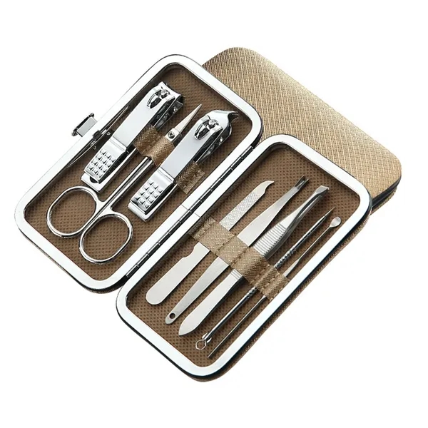 8 In 1 Carbon Steel Nail Clippers Set - 8 In 1 Carbon Steel Nail Clippers Set - Image 7 of 7