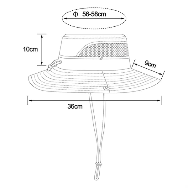 Drawstring Bucket Hat - Drawstring Bucket Hat - Image 1 of 6
