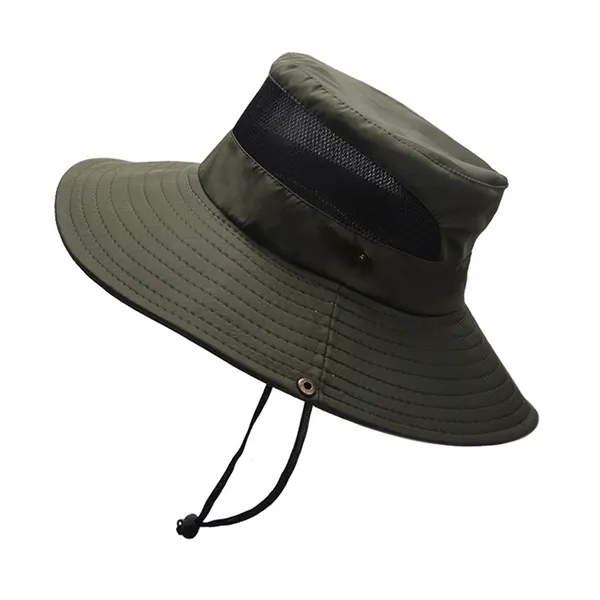 Drawstring Bucket Hat - Drawstring Bucket Hat - Image 6 of 6