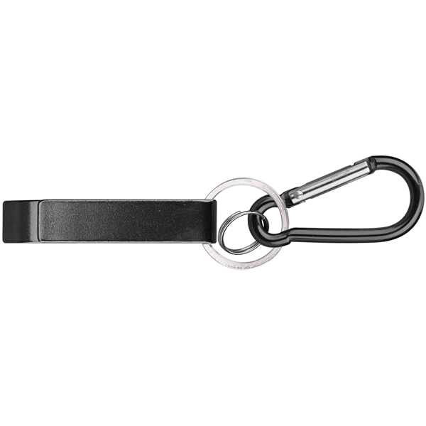 Deluxe can and bottle opener key chain and carabiner - Deluxe can and bottle opener key chain and carabiner - Image 3 of 4