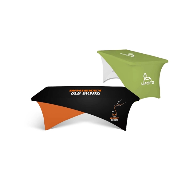 Cross Over Table Cover - Full Color Dye Sublimation Print - Cross Over Table Cover - Full Color Dye Sublimation Print - Image 0 of 3