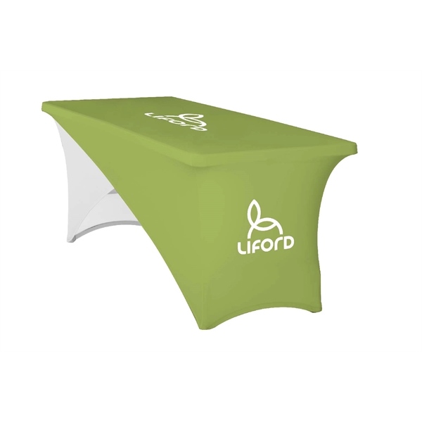 Cross Over Table Cover - Full Color Dye Sublimation Print - Cross Over Table Cover - Full Color Dye Sublimation Print - Image 1 of 3