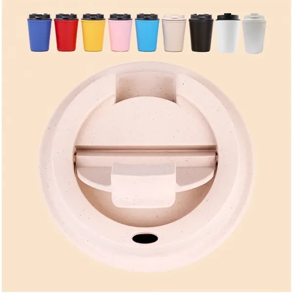 Plastic Coffee Cups with Resealable Lid - Plastic Coffee Cups with Resealable Lid - Image 2 of 3