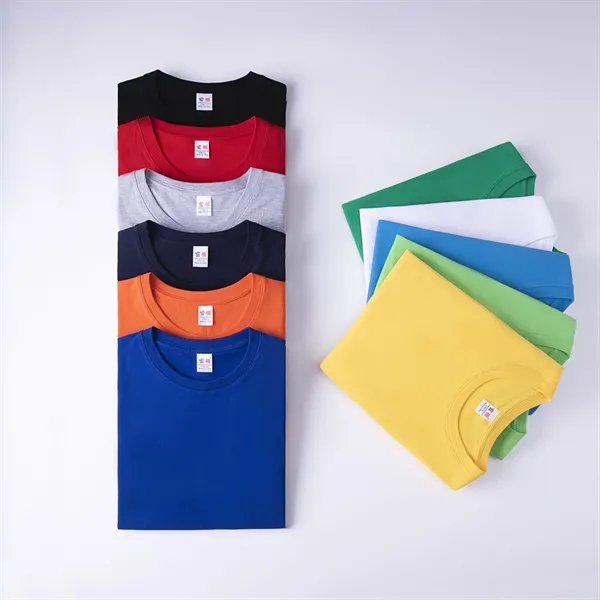 Heavyweight Cotton Blend T-Shirt - Heavyweight Cotton Blend T-Shirt - Image 1 of 4