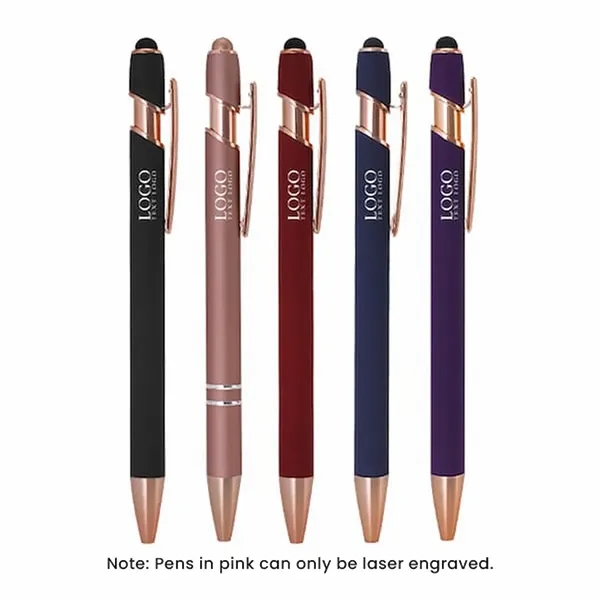 Rose Gold Metal Stylus Pen - Rose Gold Metal Stylus Pen - Image 1 of 9