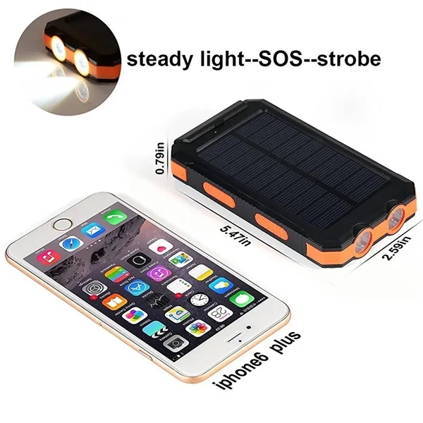 Portable Power Bank Solar Charger - Portable Power Bank Solar Charger - Image 6 of 6