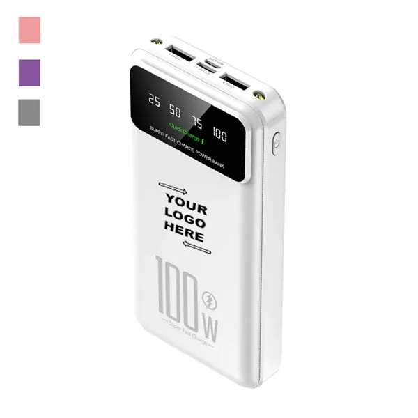 100W Fast Charging 20000mAh Power Bank - 100W Fast Charging 20000mAh Power Bank - Image 0 of 5