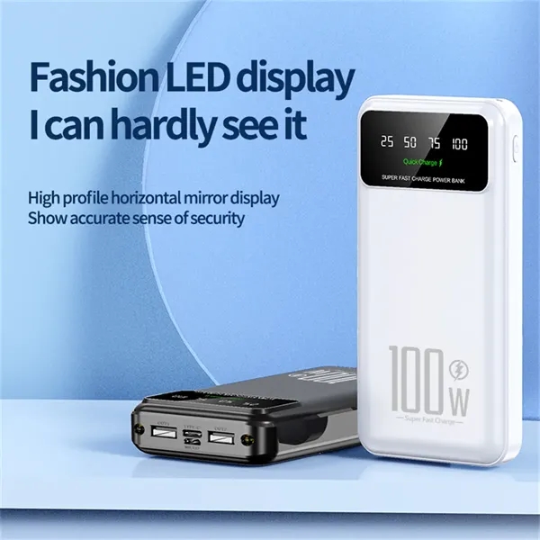 100W Fast Charging 20000mAh Power Bank - 100W Fast Charging 20000mAh Power Bank - Image 4 of 5