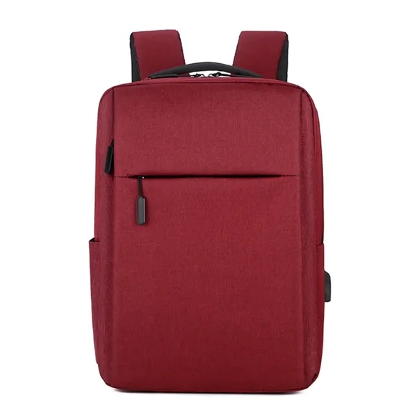 Travel Business 15.6" Laptops Backpack With Charging Port - Travel Business 15.6" Laptops Backpack With Charging Port - Image 5 of 5