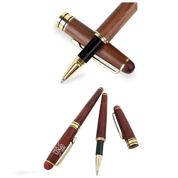 Luxury Rosewood Ballpoint Pen Elegant Gift - Luxury Rosewood Ballpoint Pen Elegant Gift - Image 0 of 3