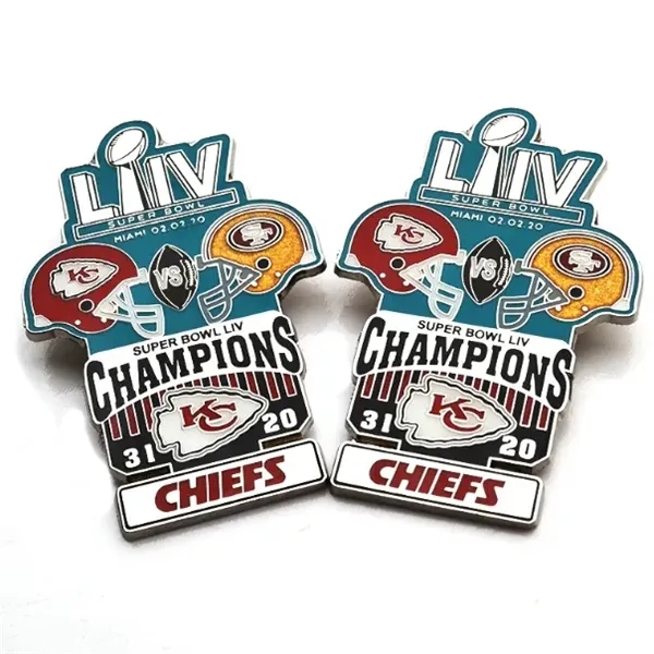 Custom Metal Lapel Pin Badge - Custom Metal Lapel Pin Badge - Image 3 of 3