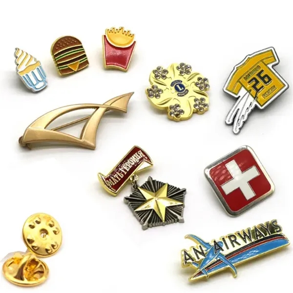 Custom Metal Lapel Pin Badge - Custom Metal Lapel Pin Badge - Image 0 of 3