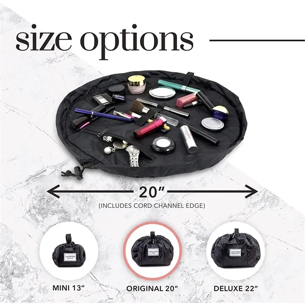 Drawstring Cosmetic & Makeup Bag - Drawstring Cosmetic & Makeup Bag - Image 1 of 3