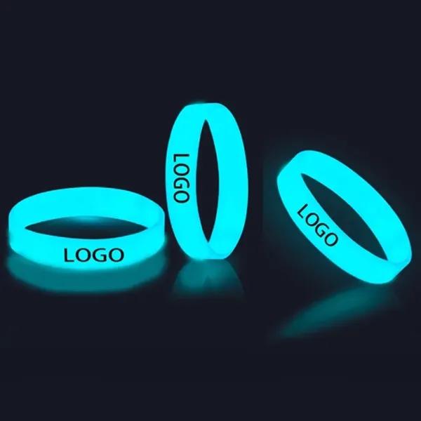 Silicone Bracelet Luminous & Non-luminous - Silicone Bracelet Luminous & Non-luminous - Image 2 of 3