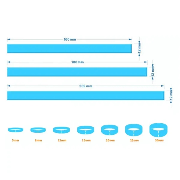 Silicone Bracelet Luminous & Non-luminous - Silicone Bracelet Luminous & Non-luminous - Image 3 of 3
