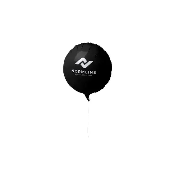 18" Circular Mylar Balloon 1 Color 1 Side - 18" Circular Mylar Balloon 1 Color 1 Side - Image 12 of 13