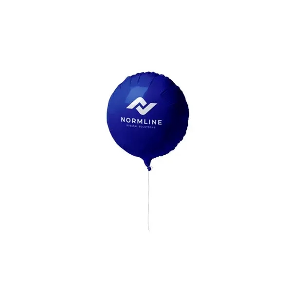 18" Circular Mylar Balloon 1 Color 1 Side - 18" Circular Mylar Balloon 1 Color 1 Side - Image 11 of 13