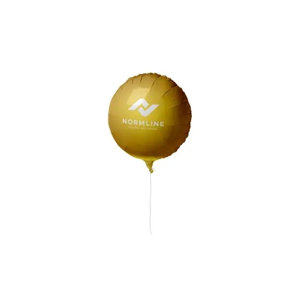18" Circular Mylar Balloon 1 Color 1 Side - 18" Circular Mylar Balloon 1 Color 1 Side - Image 10 of 13