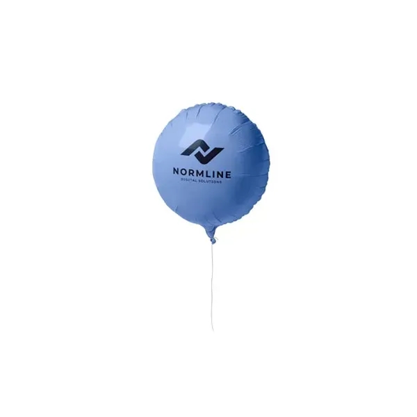 18" Circular Mylar Balloon 1 Color 1 Side - 18" Circular Mylar Balloon 1 Color 1 Side - Image 7 of 13