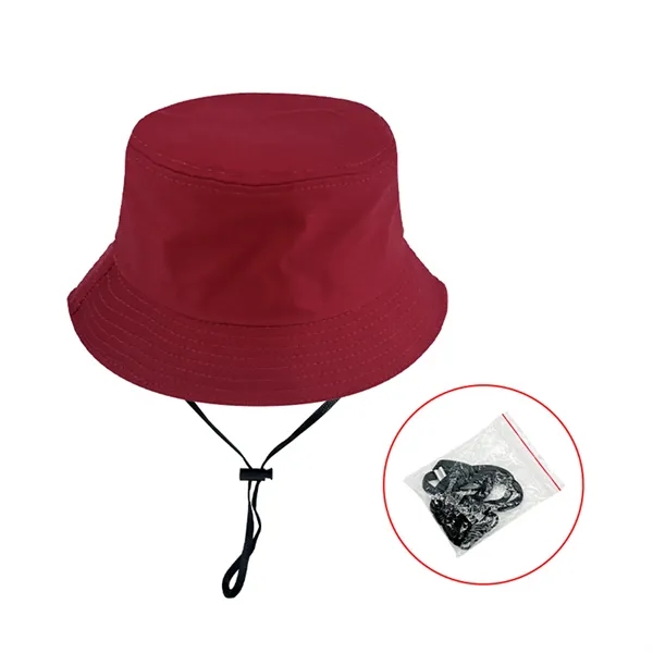 100% Cotton Unisex Fisherman Bucket Hat - 100% Cotton Unisex Fisherman Bucket Hat - Image 5 of 11