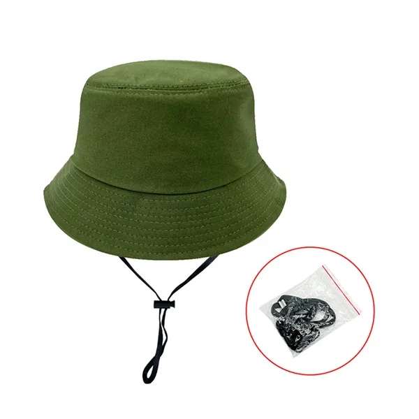 100% Cotton Unisex Fisherman Bucket Hat - 100% Cotton Unisex Fisherman Bucket Hat - Image 6 of 11