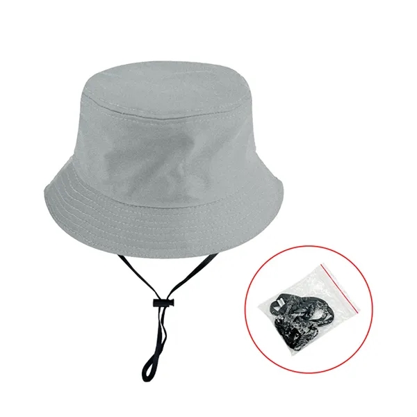 100% Cotton Unisex Fisherman Bucket Hat - 100% Cotton Unisex Fisherman Bucket Hat - Image 7 of 11