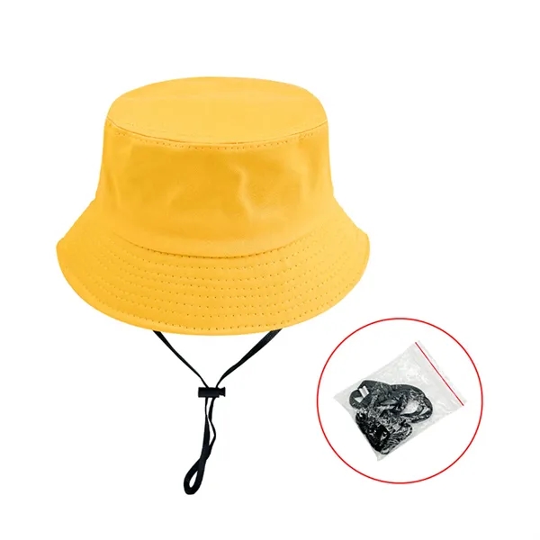 100% Cotton Unisex Fisherman Bucket Hat - 100% Cotton Unisex Fisherman Bucket Hat - Image 10 of 11